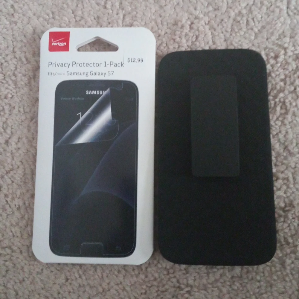 🔥CLEARANCE🔥 Samsung Galaxy S7 Holster and Privacy Protector